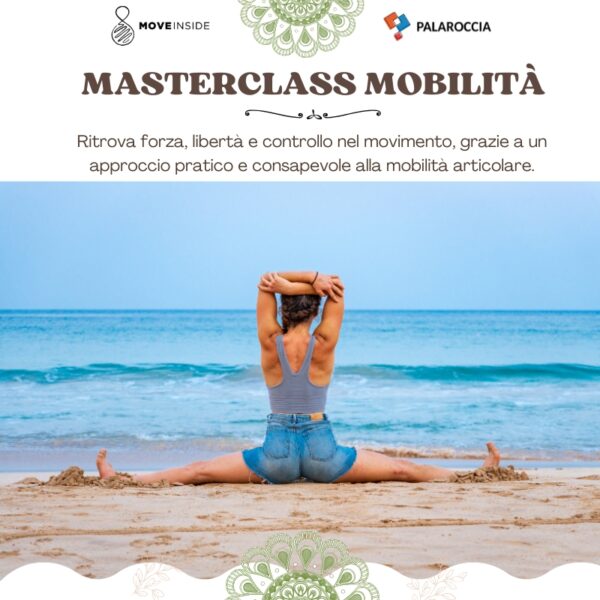MASTERCLASS DI MOBILITÀ con Maria Opera - acconto prenotazione